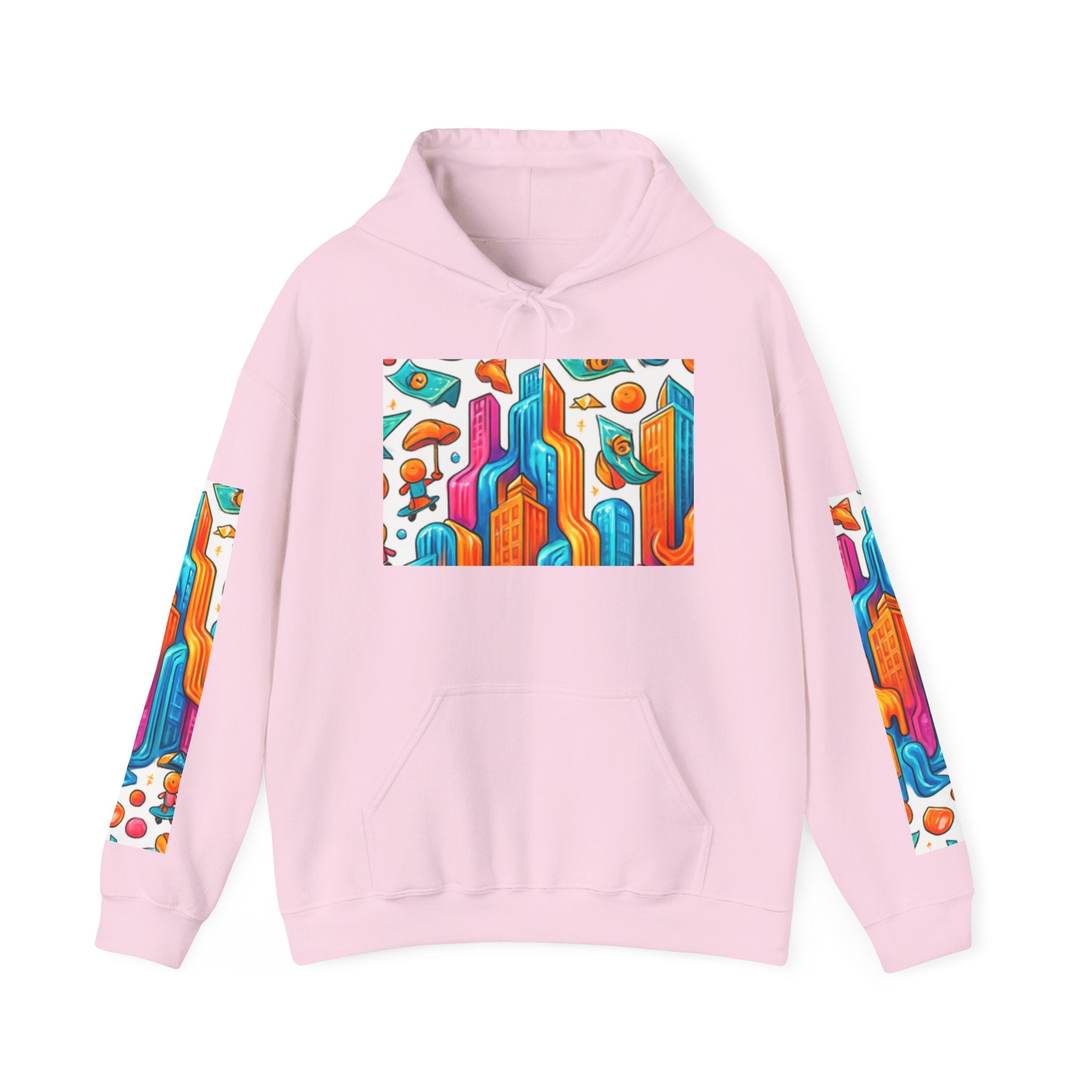 Designed Hooded Sweatshirt, Graphic Hoodie, Cozy Pullover, Men's/Women's Winter Clothing, Gift for Him/Her