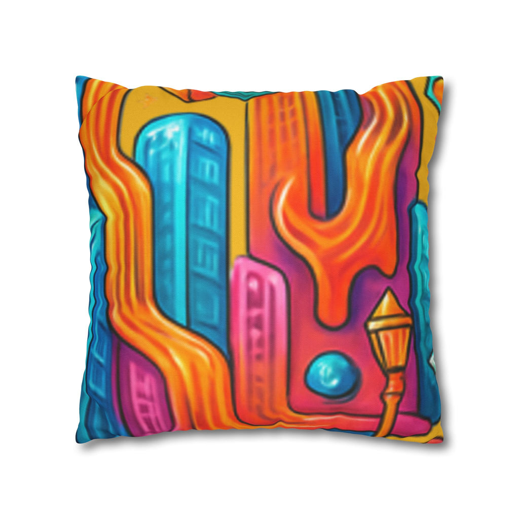 Modern Geometric Cozy Home Decor Pillowcase | Square Cushion Cover
