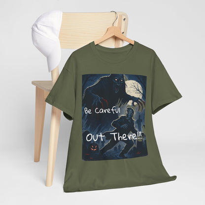 Adult Haunted House Scary Costume Party Tee — Spooky T-Shirt