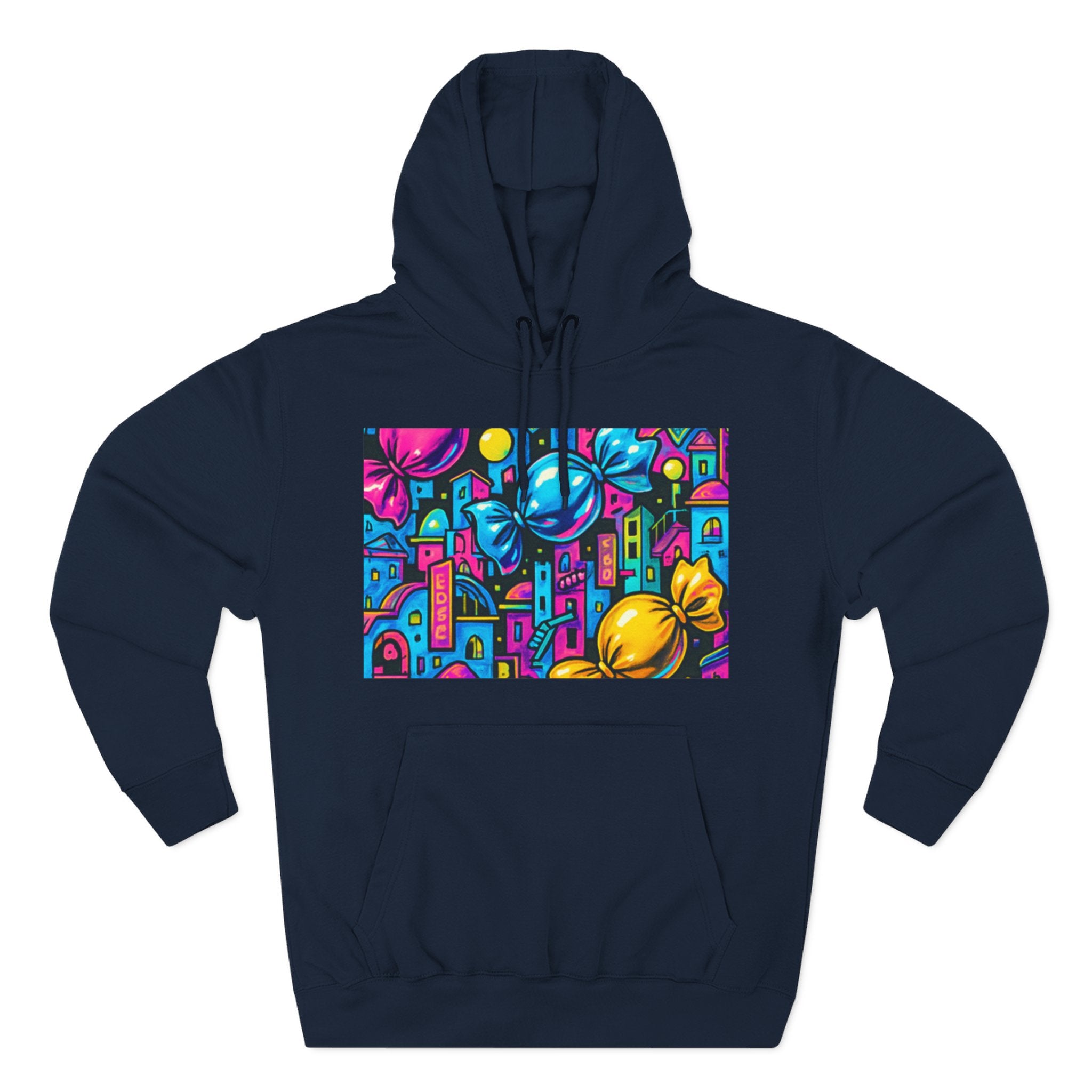 Colorful Candy City hoodie | Graphic Hoodie
