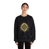 Embrace Your Journey Mandala Crewneck Sweatshirt | Boho Spiritual Meditation