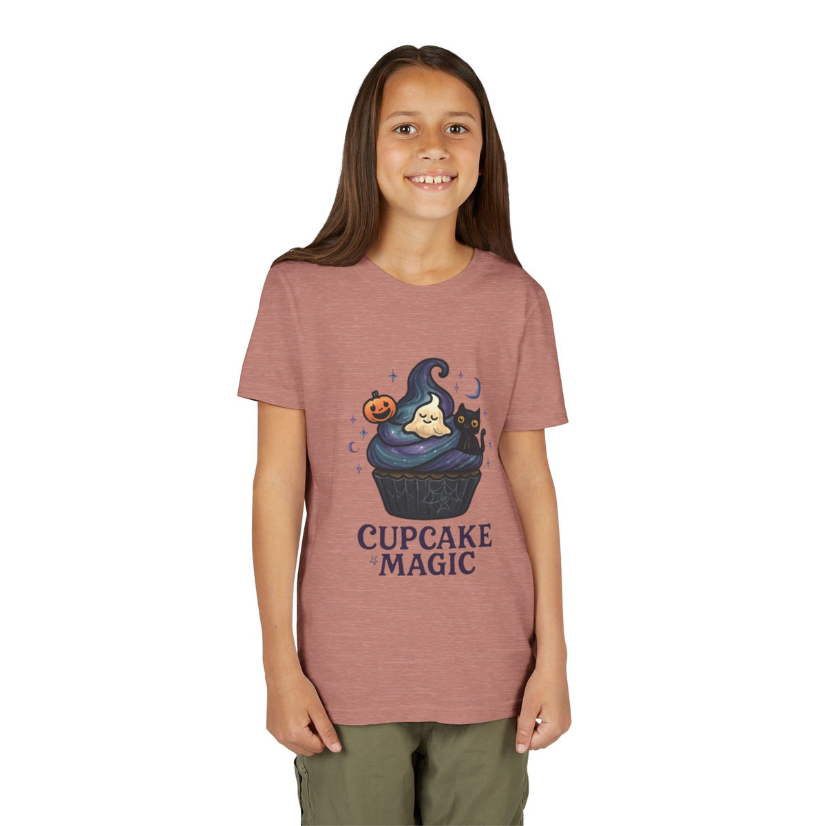 Cupcake Magic Youth Halloween T-Shirt