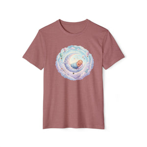 T-Shirt — Dreamy Baby in Cloud Illustration Organic Tee