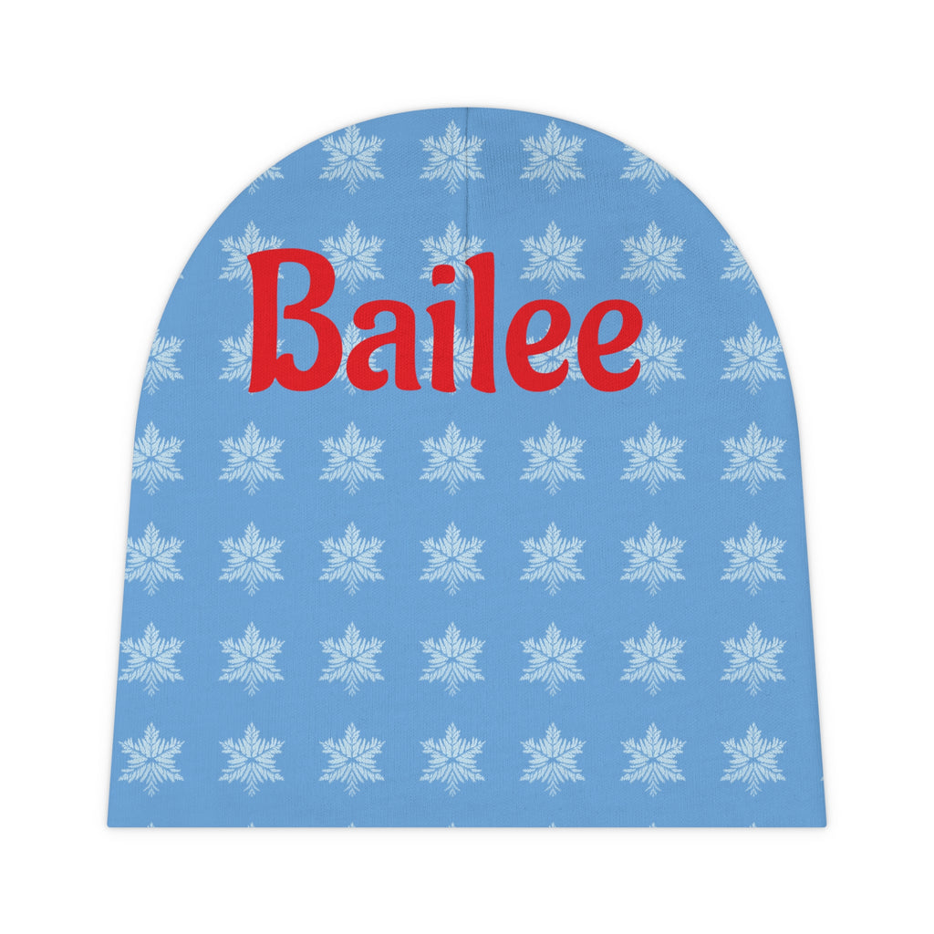 Gender Neutral Toddler Print Baby Beanie | Infant Hat, Soft Winter Headwear