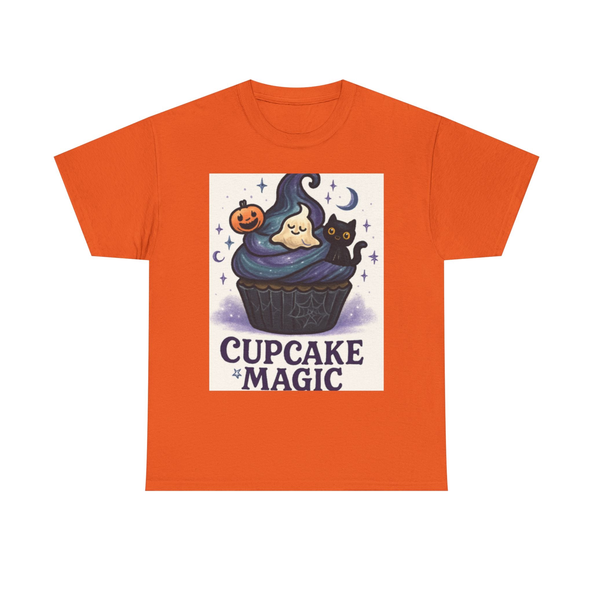 Spooky Scary Cupcake T-Shirt | Cute Halloween Tee