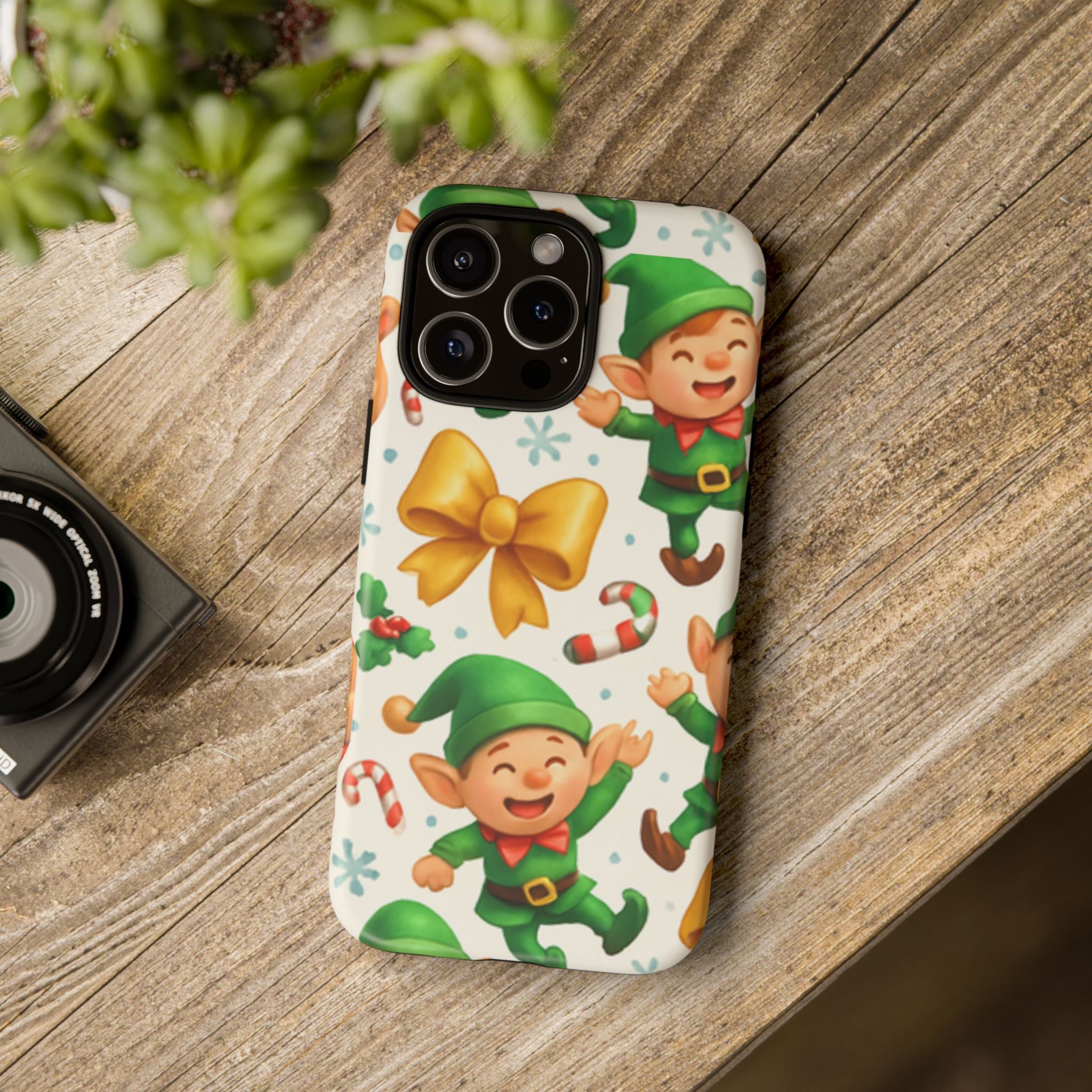 Lil Elf Tough Cases iPhone Cover, Trendy Protective Phone Shell, Stylish Hard Shell Case, Unique Smartphone Cover