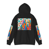 Designed Hooded Sweatshirt, Graphic Hoodie, Cozy Pullover, Men's/Women's Winter Clothing, Gift for Him/Her