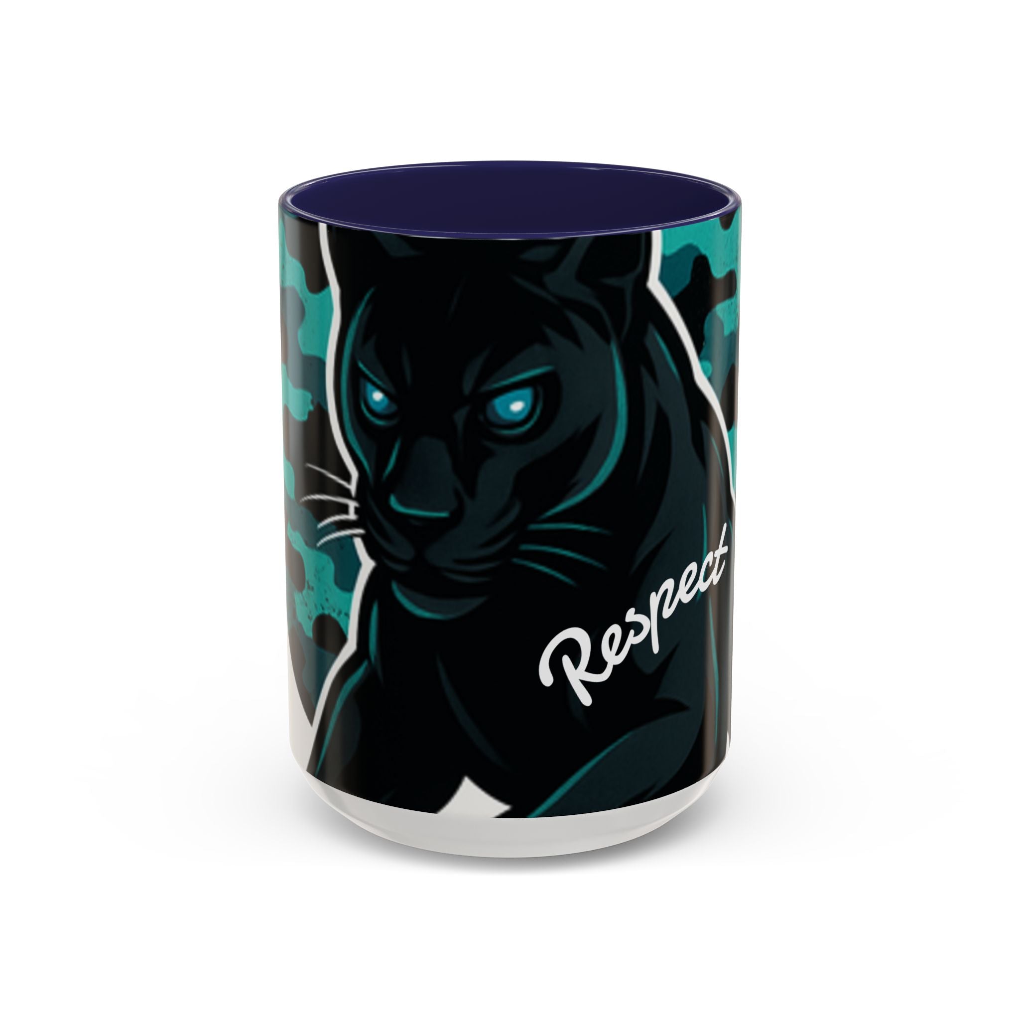 Panther Coffee Mug, Gift for Soccer Mom, Mother's Day Mug, animal lover Mom Gift, Coffee Mug for Mom, Mug Gift for Her, Ceramic Mug with