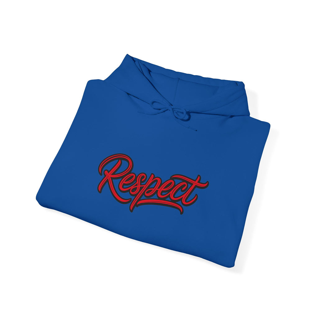 Respect Is Earned hoodie | Script varsity style sweatshirt