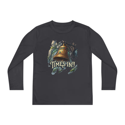 Times In!! Youth Long Sleeve Tee — Vintage Bell Graphic