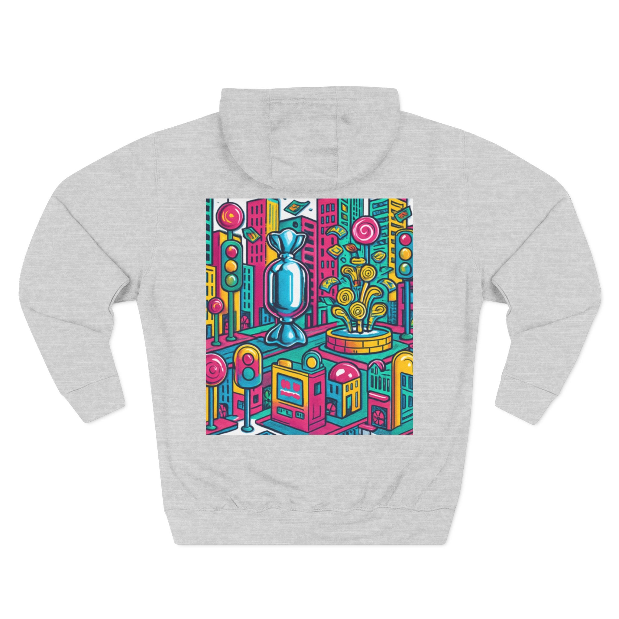 Colorful Candy City hoodie | Graphic Hoodie