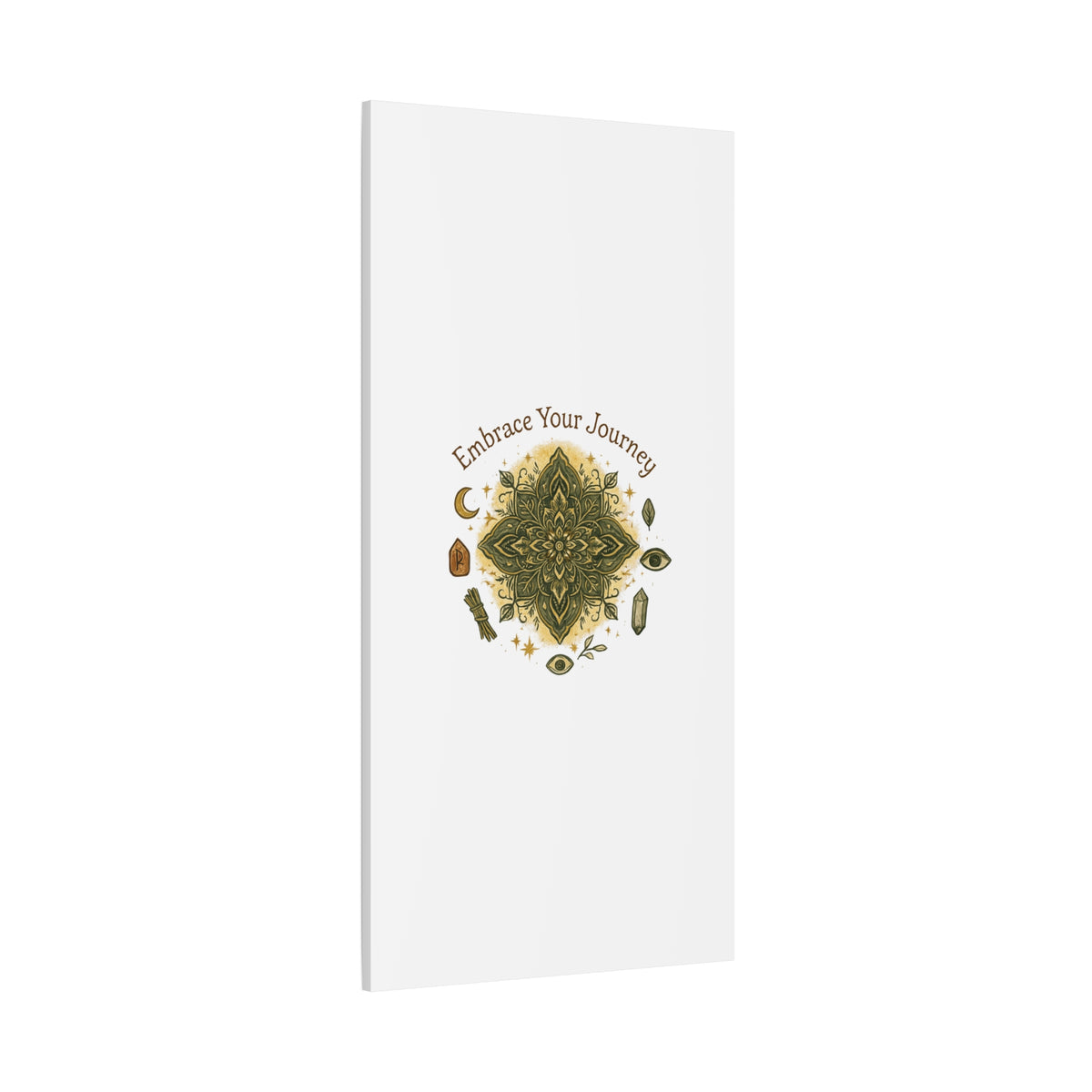 Embrace Your Journey Wall Art — Spiritual Mandala Canvas