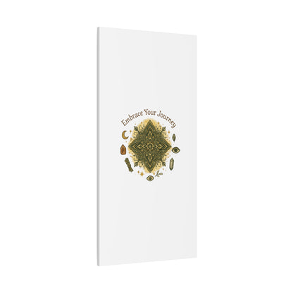 Embrace Your Journey Wall Art — Spiritual Mandala Canvas