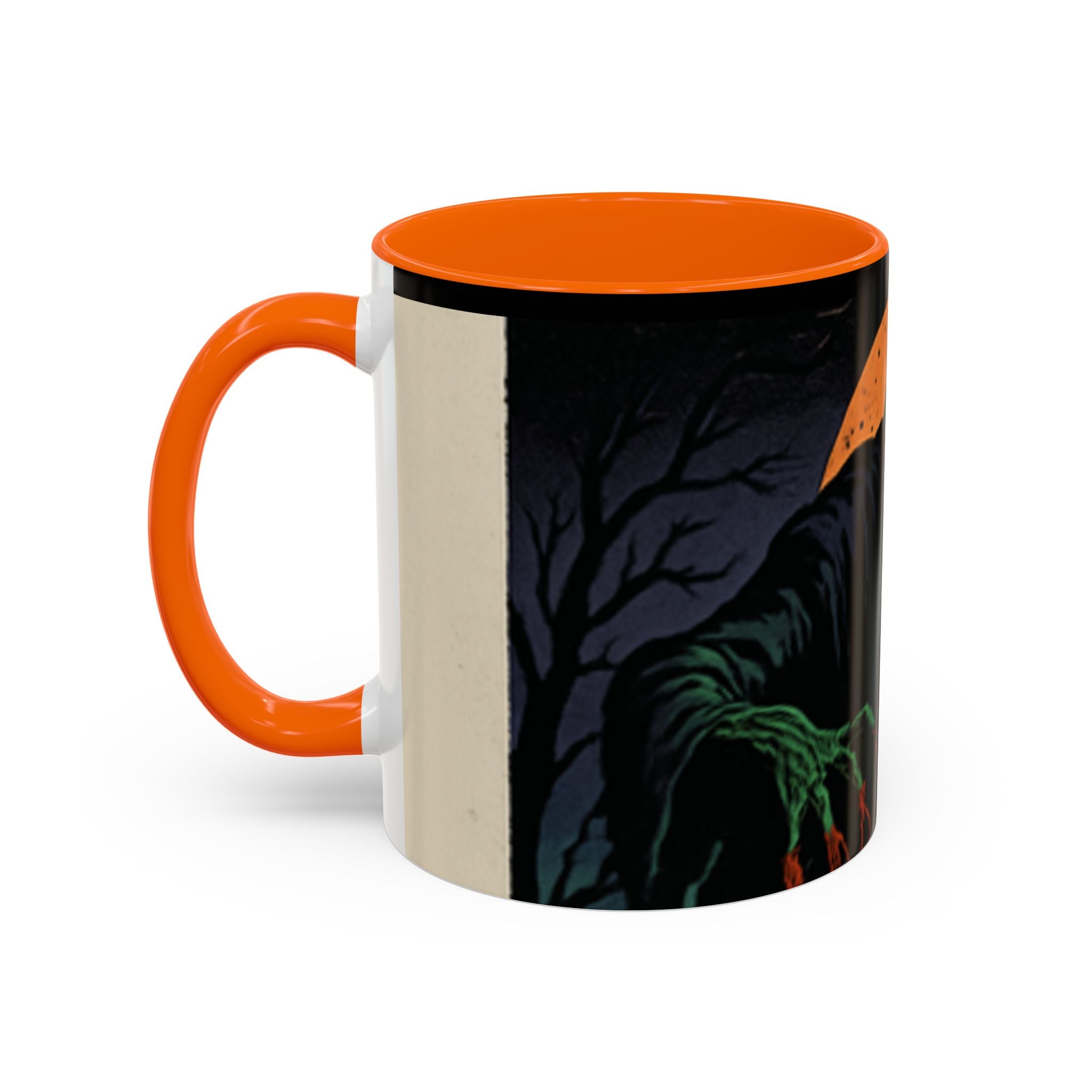 Spooky Goule Accent Coffee Mug — Cozy October Autumn Vibes (11/15oz)