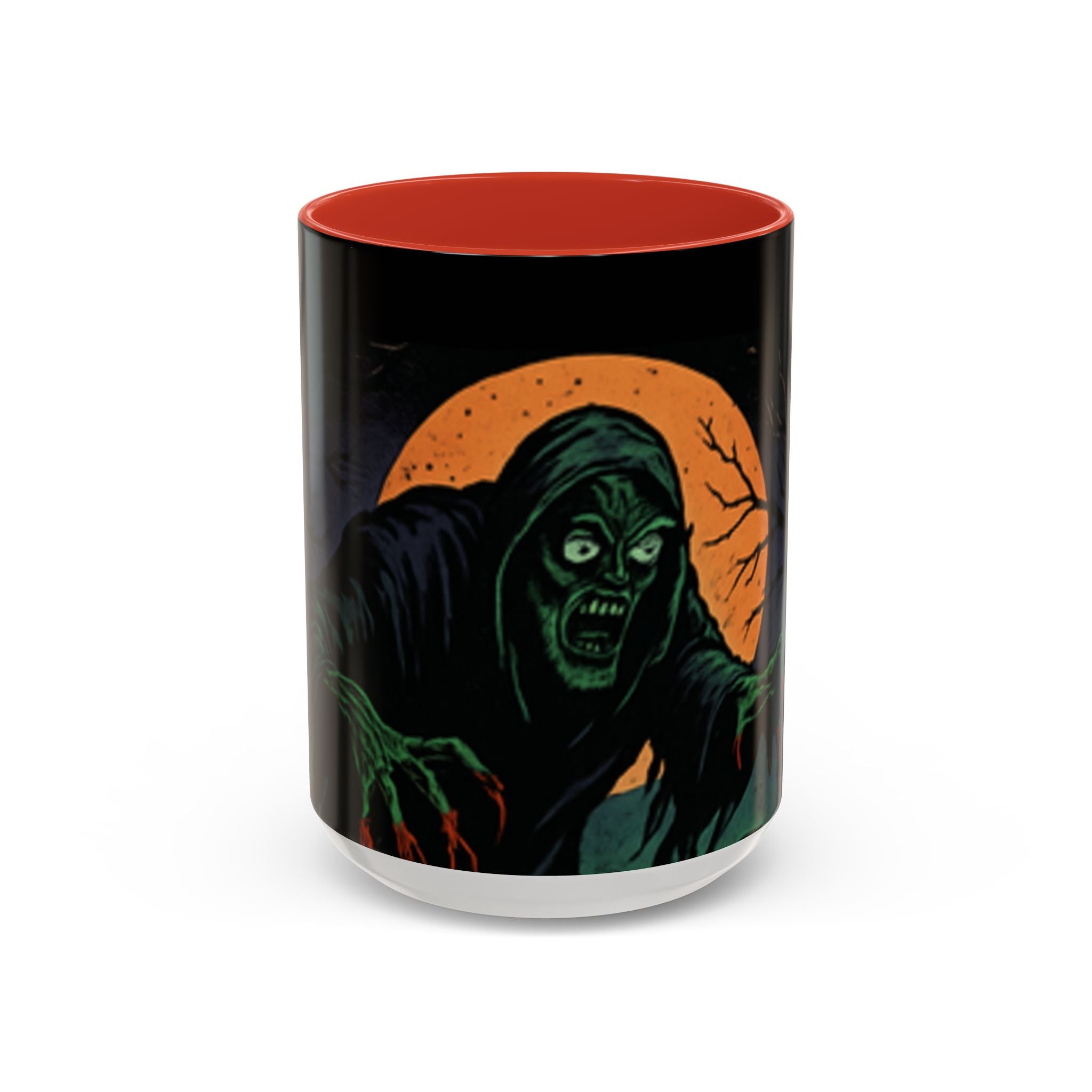 Spooky Goule Accent Coffee Mug — Cozy October Autumn Vibes (11/15oz)
