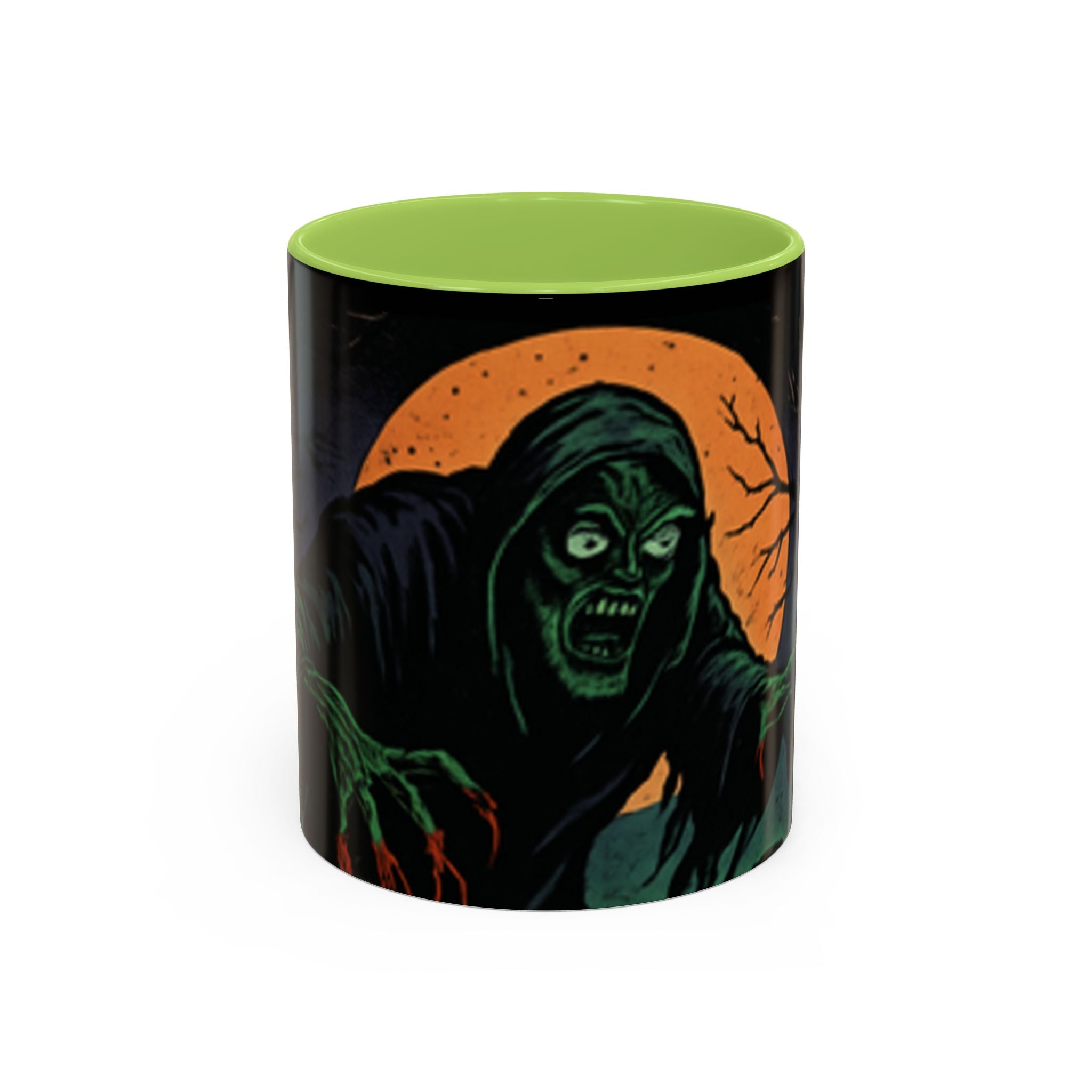 Spooky Goule Accent Coffee Mug — Cozy October Autumn Vibes (11/15oz)