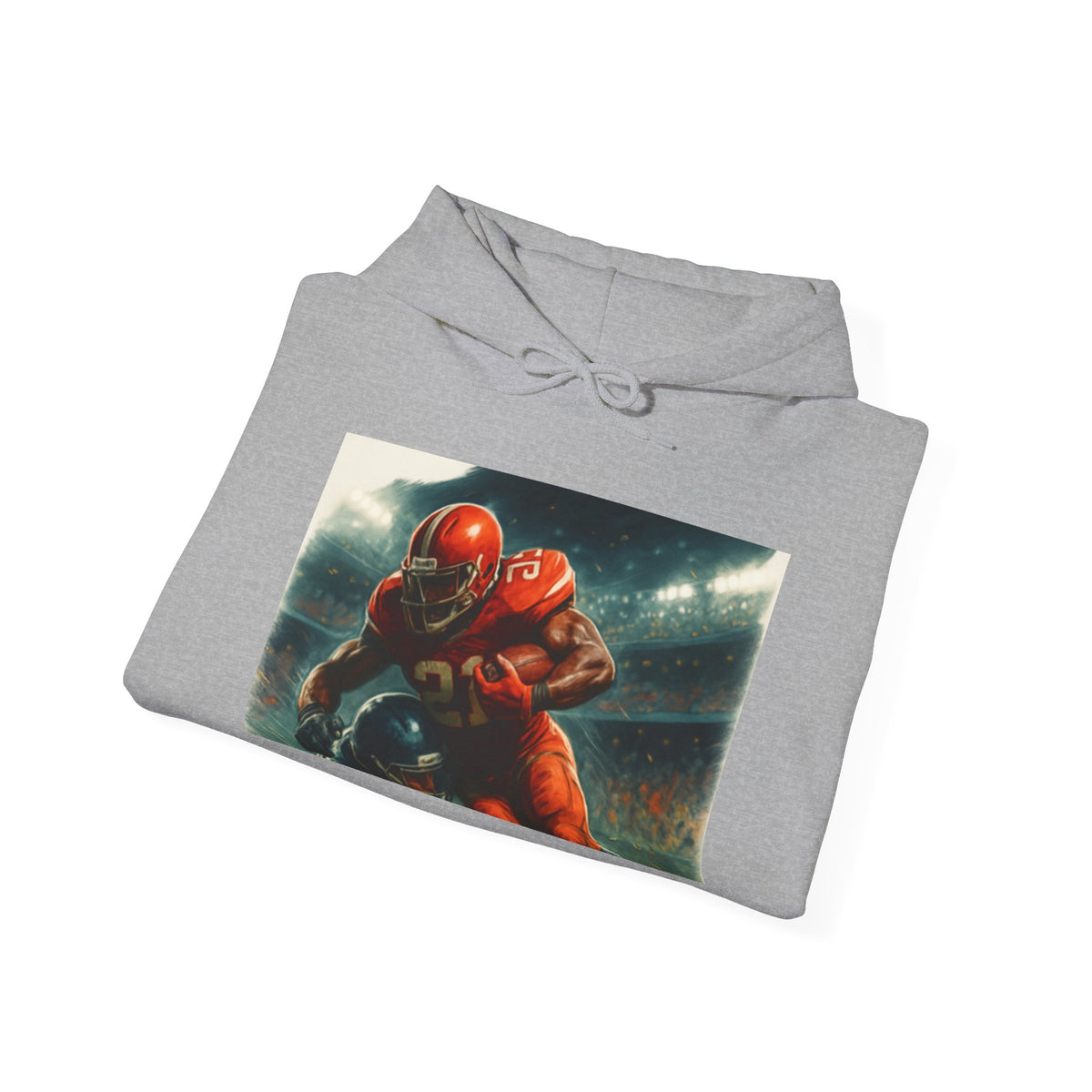 Football Warrior Hoodie, Sports Sweatshirt, Game Day, Unisex Apparel, We Up Next, Athletic Gift