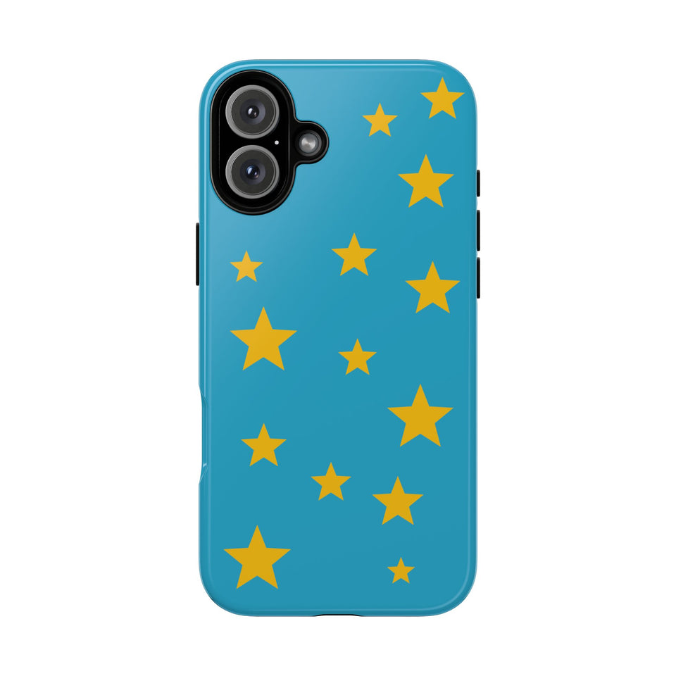 Midnight Sparkle Stars Phone Case | Protective Sparkling Phone Cover