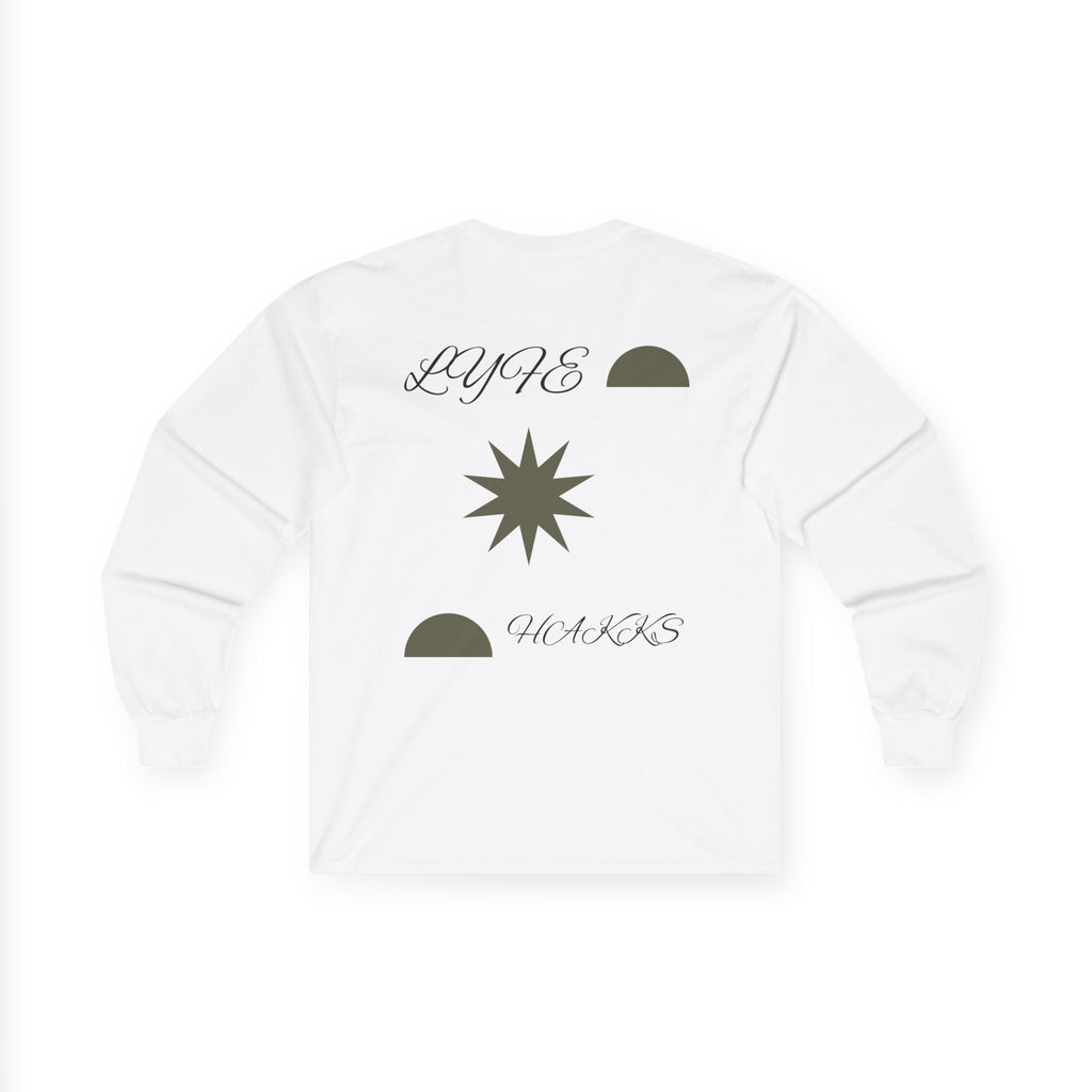 Customizable Long Sleeve Tee for Personalized Style, Gift for Friends, Unique Fashion, Casual Wear, Celebration Apparel, Statement T-Shirt