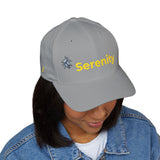 Embroidered Floral Baseball Cap — Serenity Calm Hat