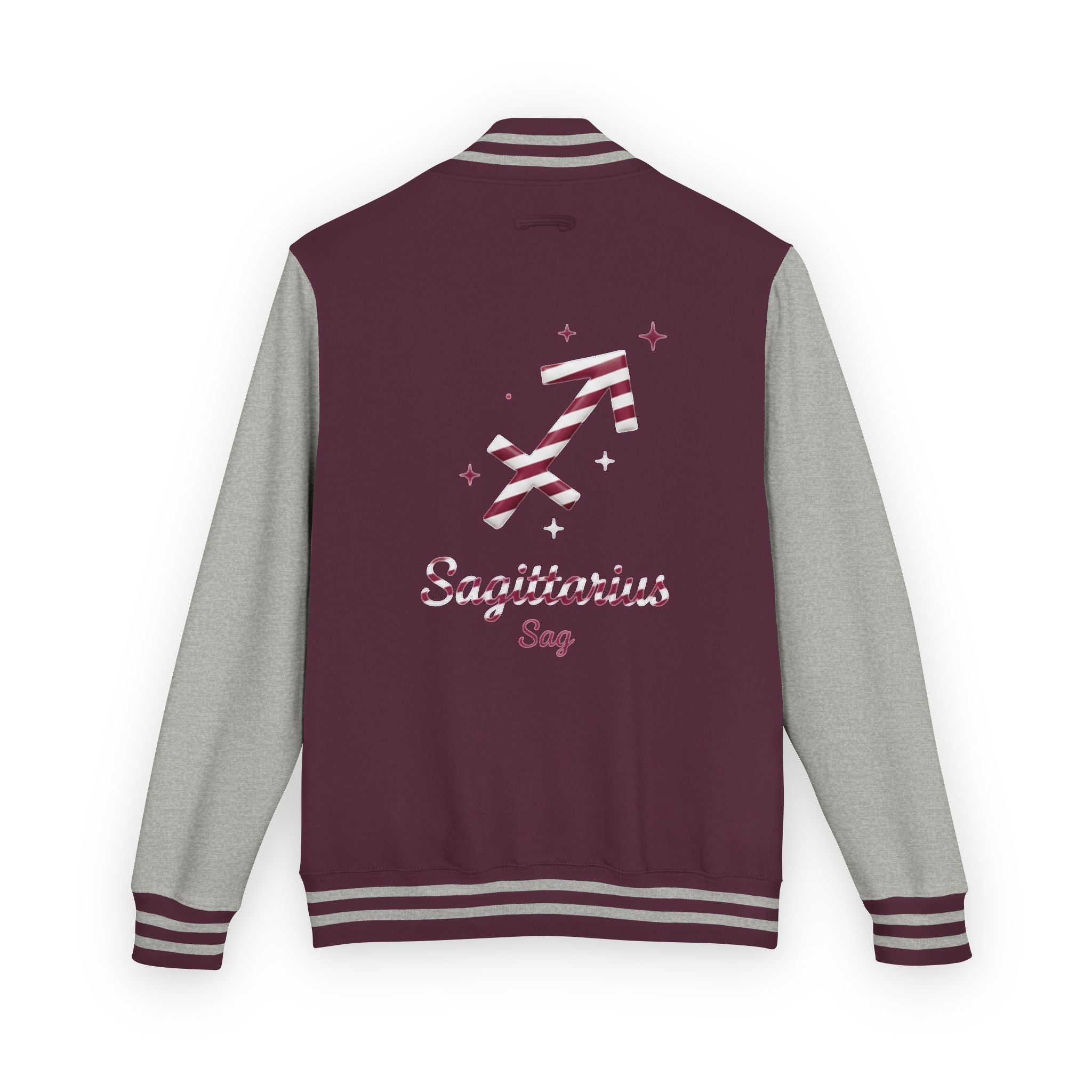 Zodiac Signs Logo Letterman Jacket personalized chest monogram | Astrology Jacket