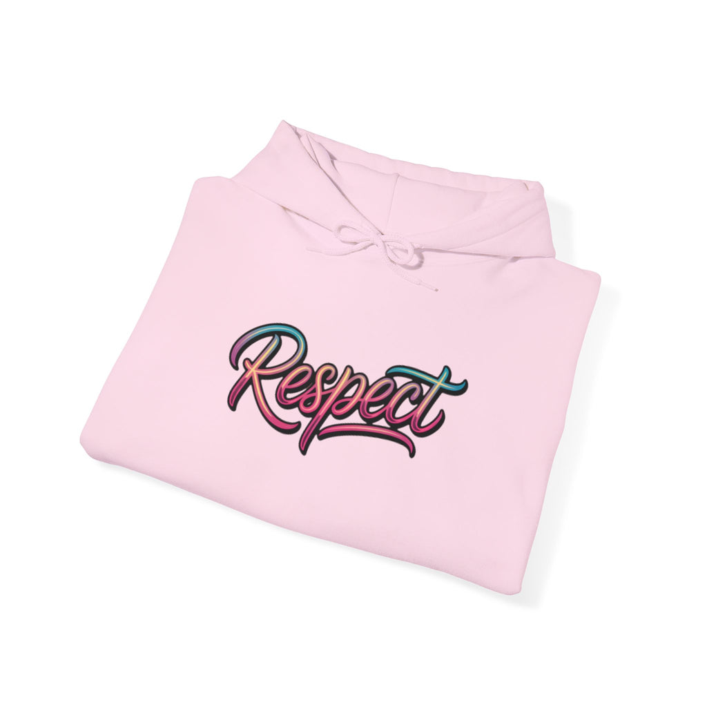 Respect Is Earned hoodie | Script varsity style sweatshirt