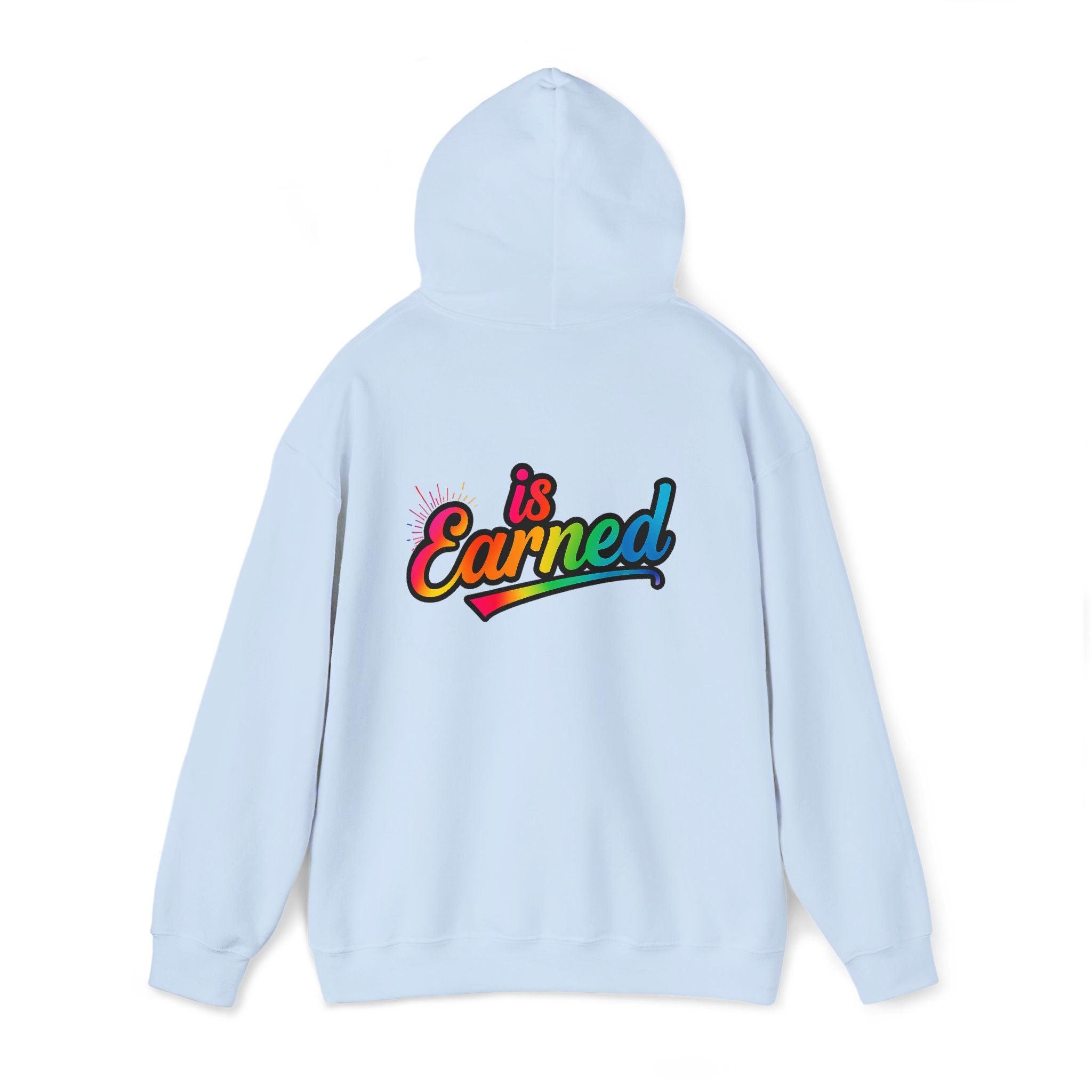 Respect Is Earned hoodie | Script varsity style sweatshirt
