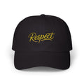 Respect Embroidered Dad Cap — Vintage Script Baseball Hat