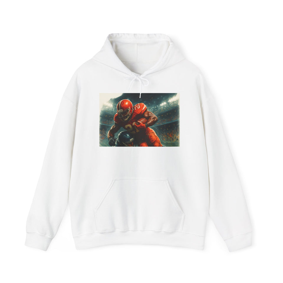 Football Warrior Hoodie – Game Day Sports Sweatshirt