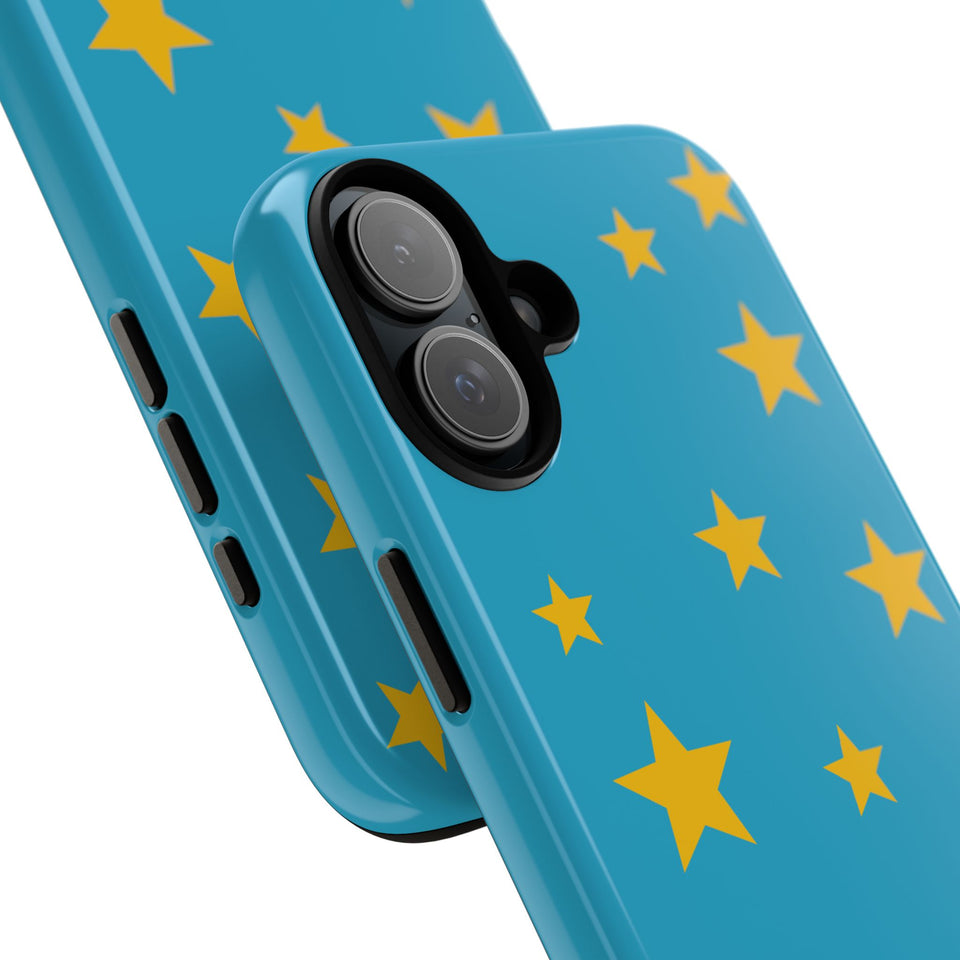 Midnight Sparkle Stars Phone Case | Protective Sparkling Phone Cover