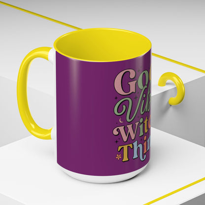 good vibes witchy things coffee mug