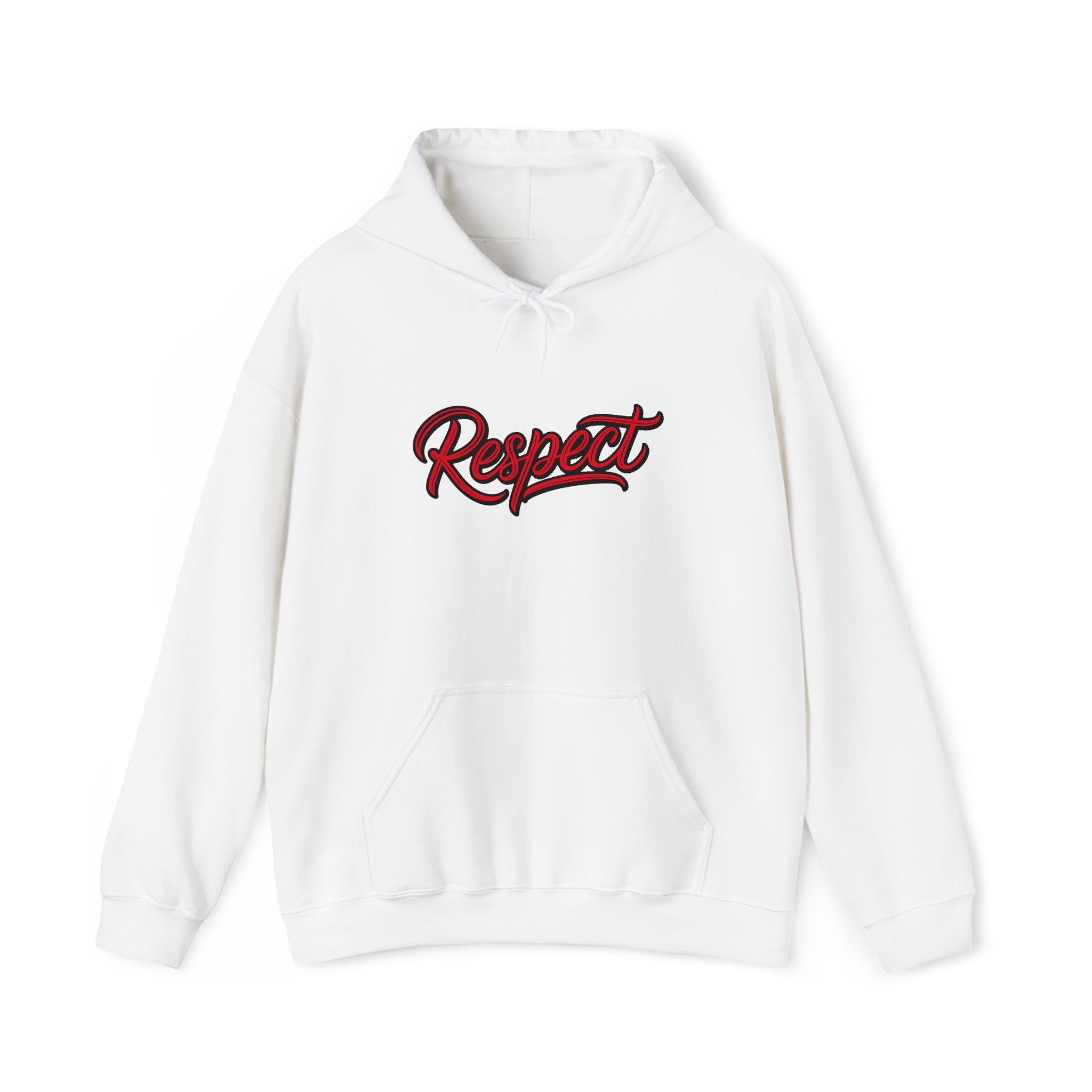 Respect Is Earned hoodie | Script varsity style sweatshirt