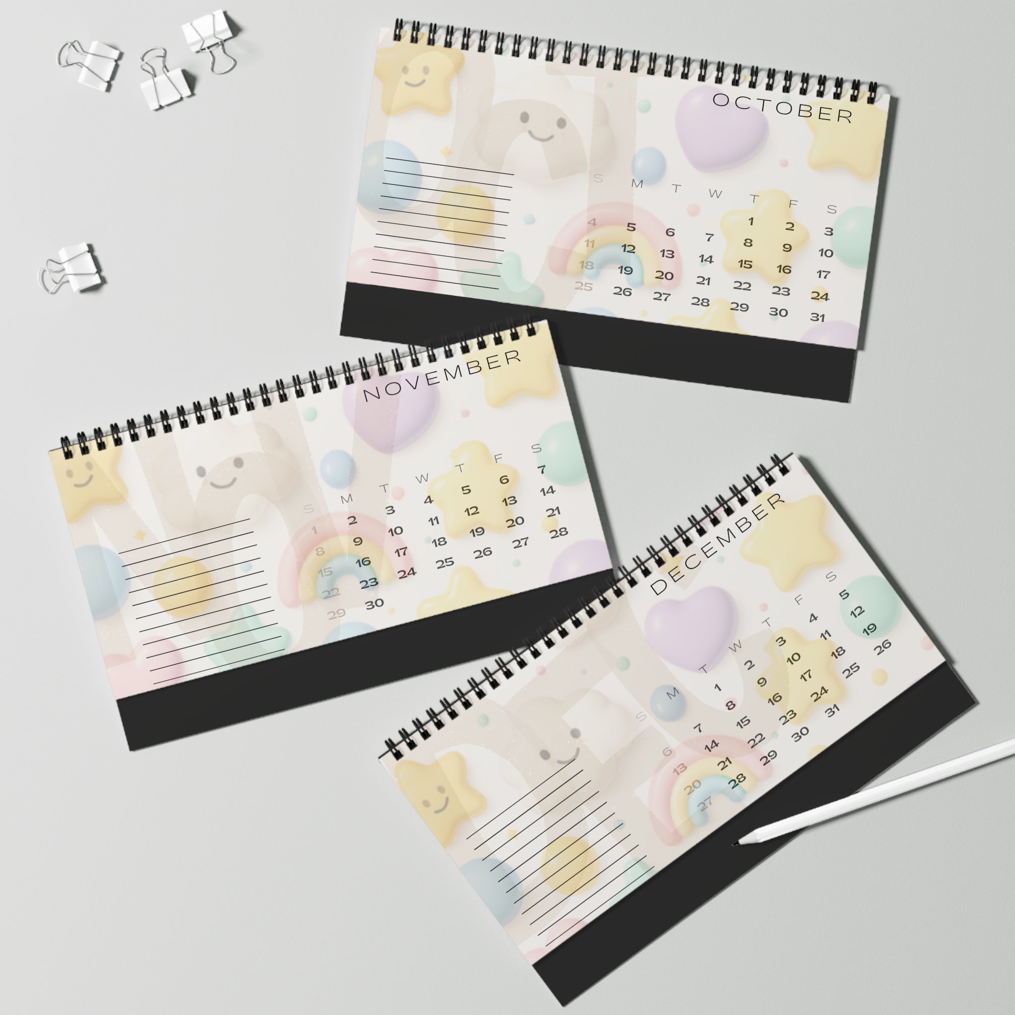 2026 Ovulation Tracker Desktop Calendar | Monthly Fertility Planner