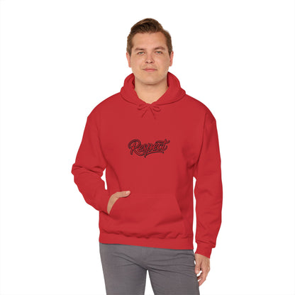 Respect Is Earned Hoodie — Retro Script Motivational Sweatshirt