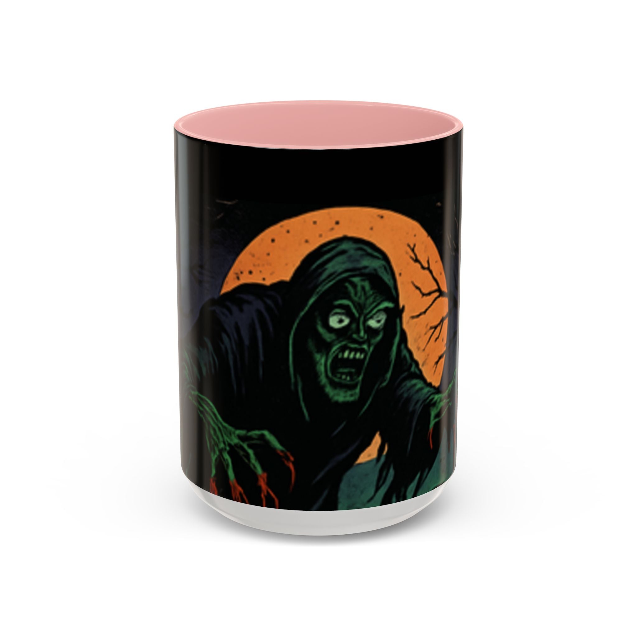 Spooky Goule Accent Coffee Mug — Cozy October Autumn Vibes (11/15oz)