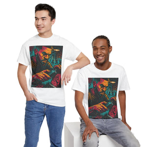 Barber Art Tee - Vintage Barber Graphic Shirt, Gift for Barbers, Cool T-Shirt for Men, Stylish Unisex Cotton Tee, Casual Wear