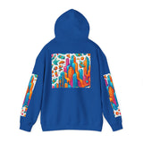 Designed Hooded Sweatshirt, Graphic Hoodie, Cozy Pullover, Men's/Women's Winter Clothing, Gift for Him/Her