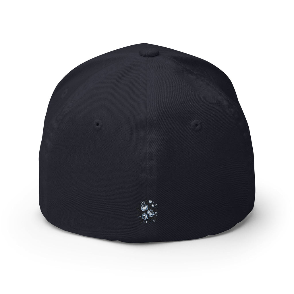 Serenity Embroidered Cap — Floral Calm Baseball Hat