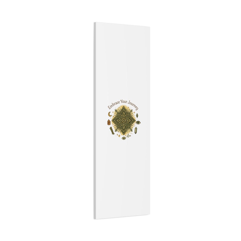 Embrace Your Journey Mandala Canvas | Matte Stretched Wall Art