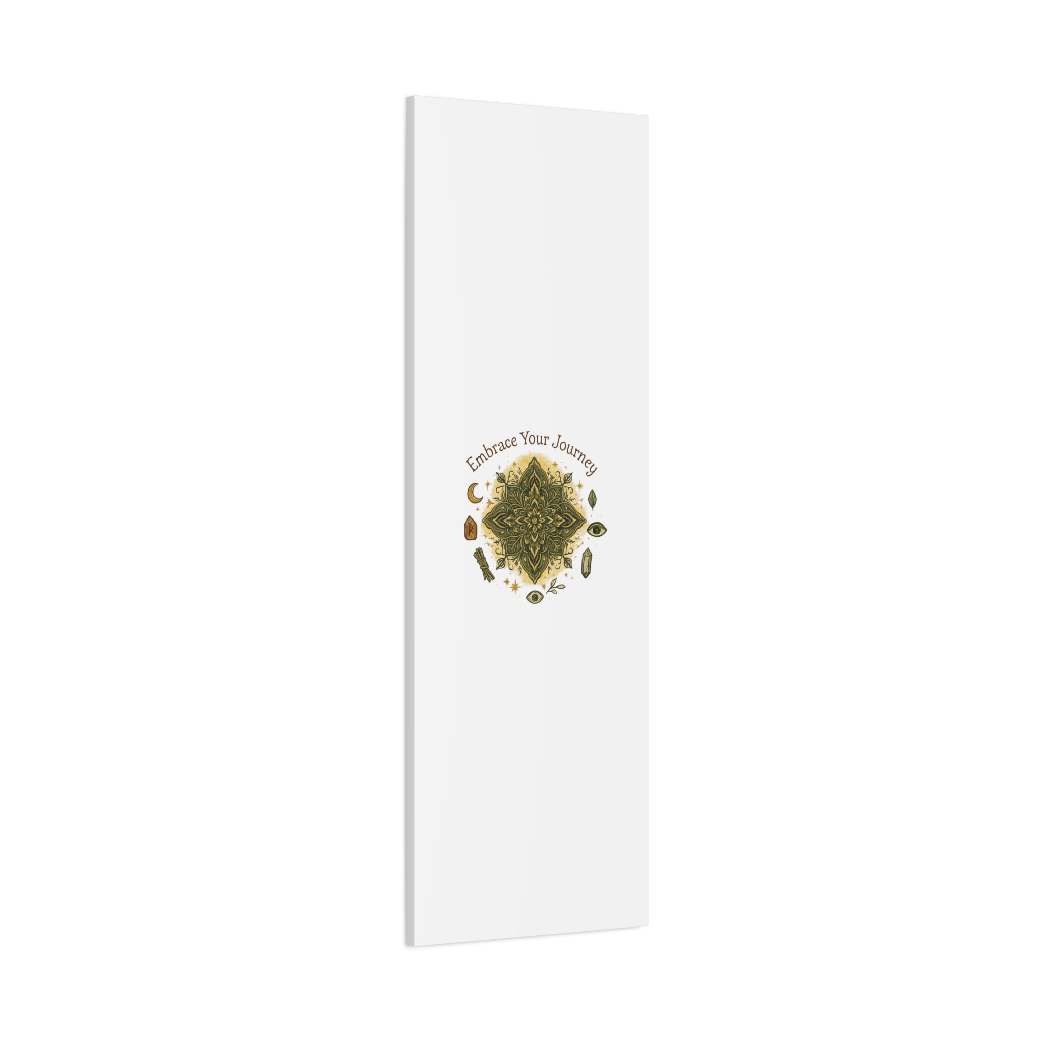 Embrace Your Journey Mandala Canvas | Matte Stretched Wall Art