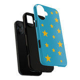 Midnight Sparkle Stars Phone Case | Protective Sparkling Phone Cover