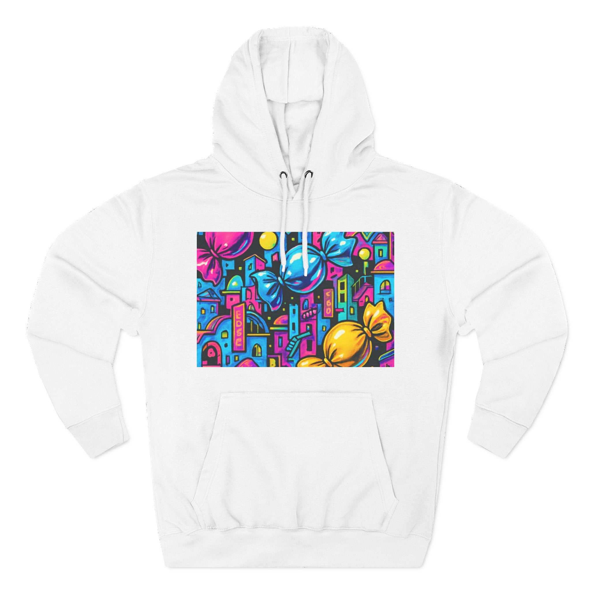 Colorful Candy City hoodie | Graphic Hoodie