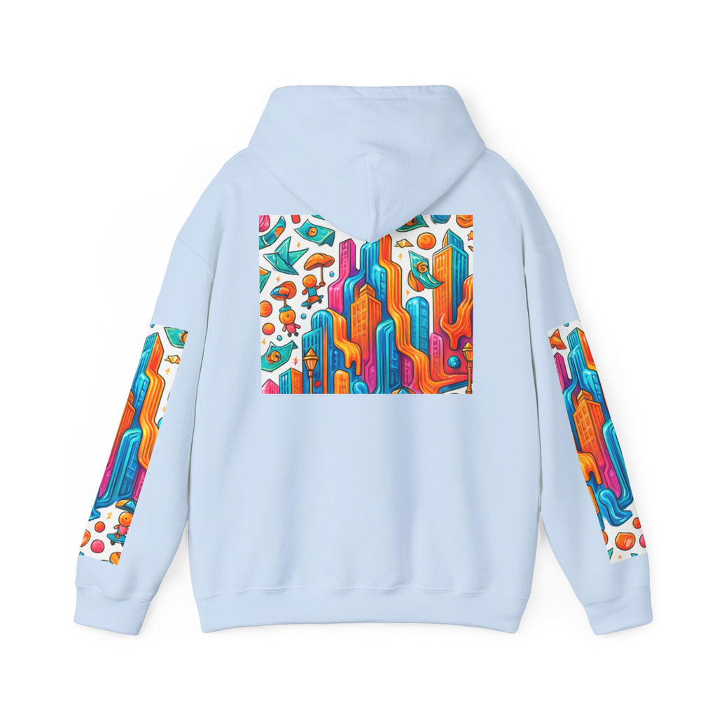 Designed Hooded Sweatshirt, Graphic Hoodie, Cozy Pullover, Men's/Women's Winter Clothing, Gift for Him/Her