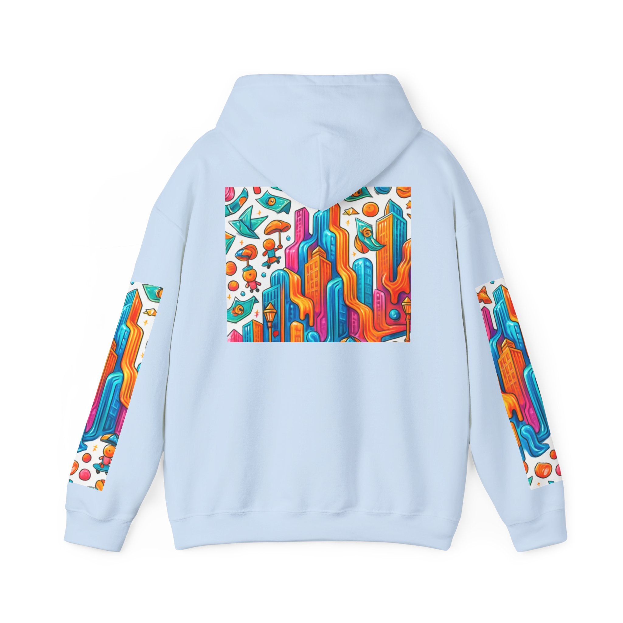 Designed Hooded Sweatshirt, Graphic Hoodie, Cozy Pullover, Men's/Women's Winter Clothing, Gift for Him/Her