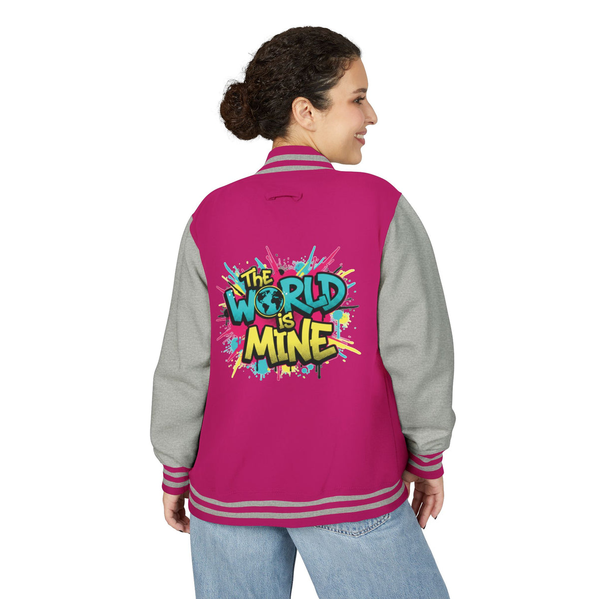 The World Is Mine Letterman Jacket