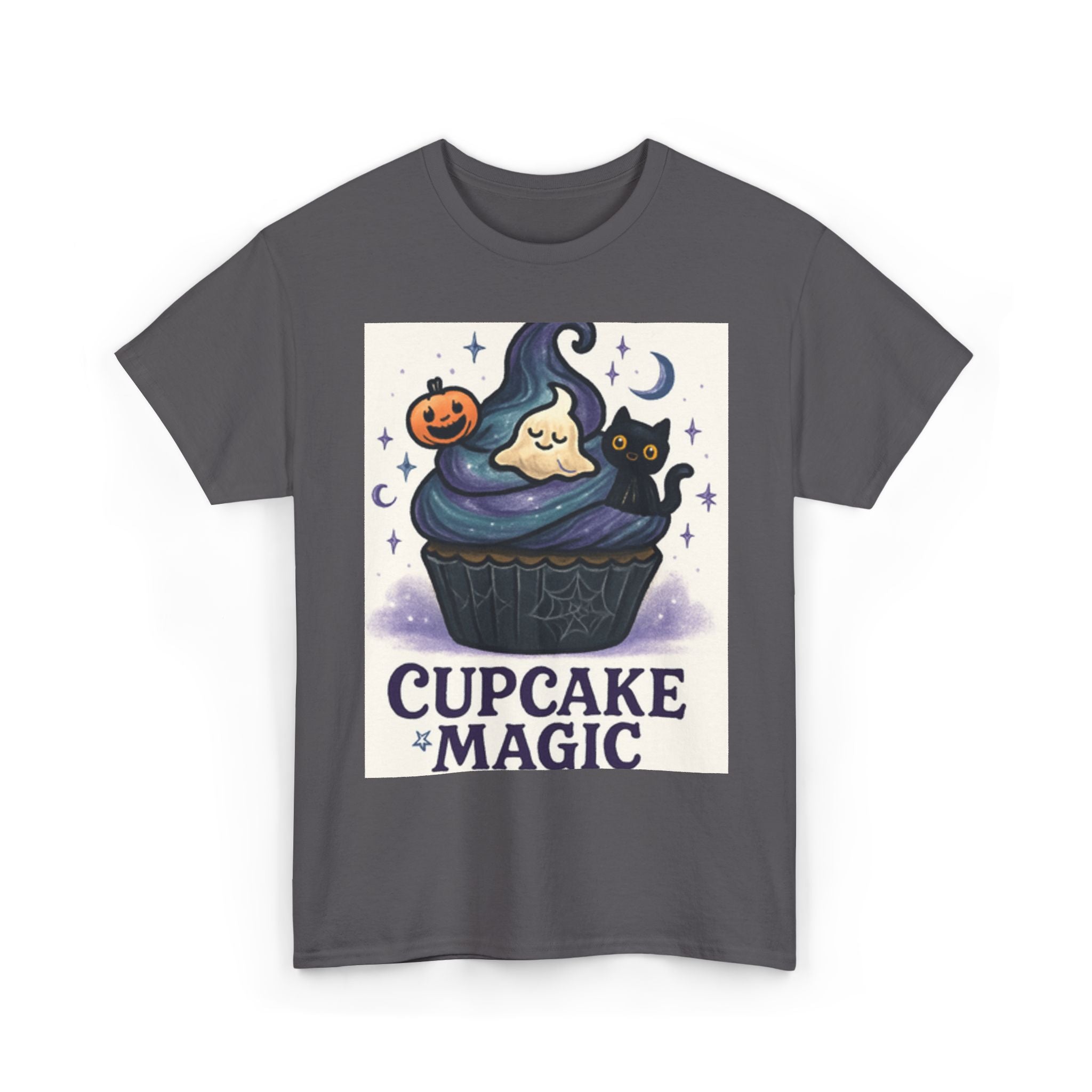 Spooky Scary Cupcake T-Shirt | Cute Halloween Tee