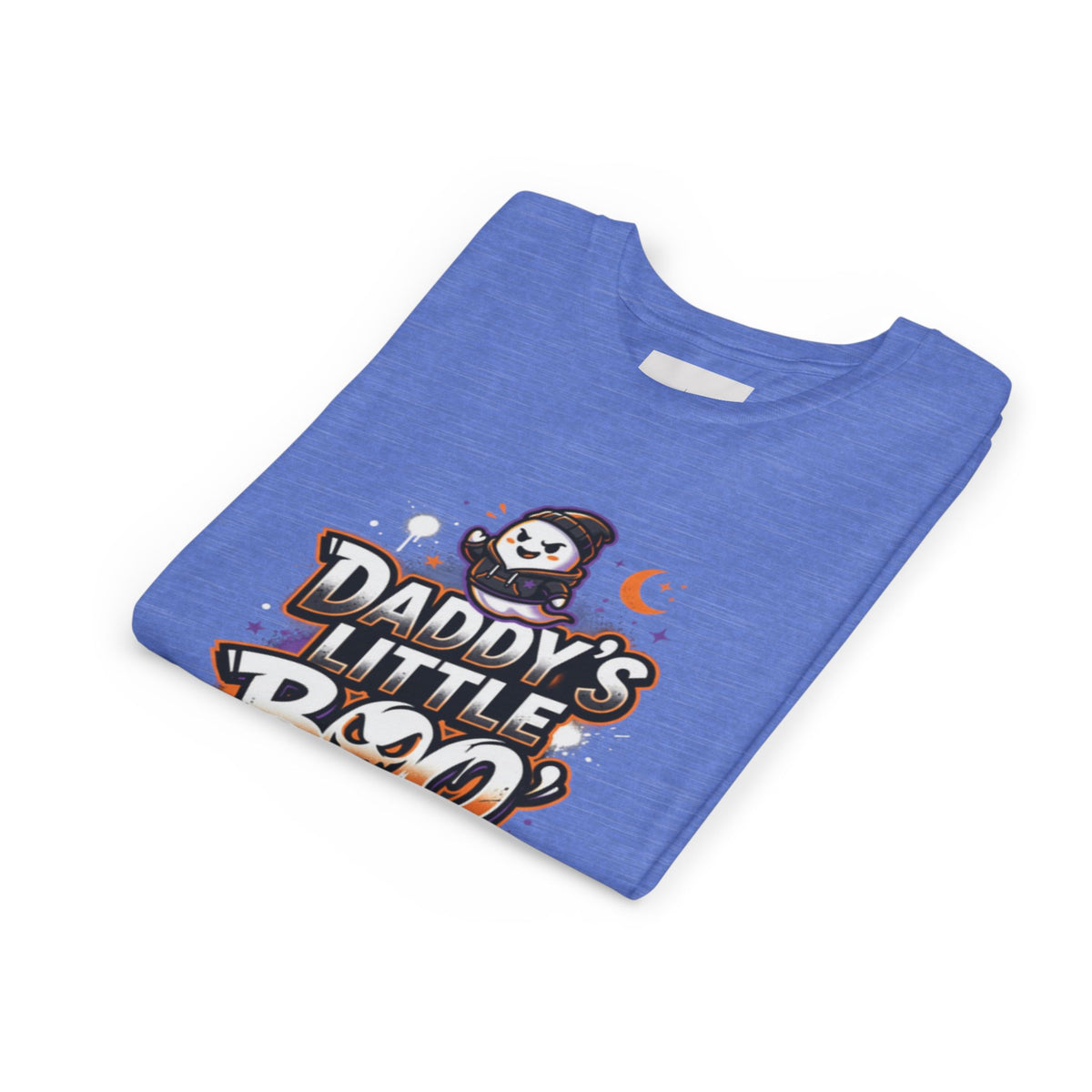 Youth Halloween Tee — “Daddy’s Little Boo” / “Spooky &amp; Unbothered” Kids Costume Shirt