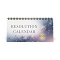 2026 Resolutions Desktop Calendar, Personalized Desk Planner | Office Agenda
