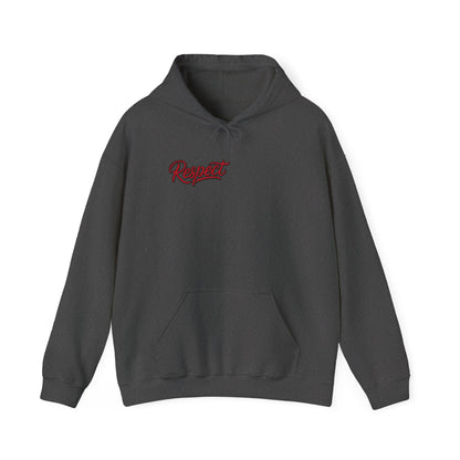 Respect Is Earned Hoodie — Retro Script Motivational Sweatshirt
