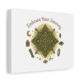 Embrace Your Journey Mandala Canvas | Matte Stretched Wall Art
